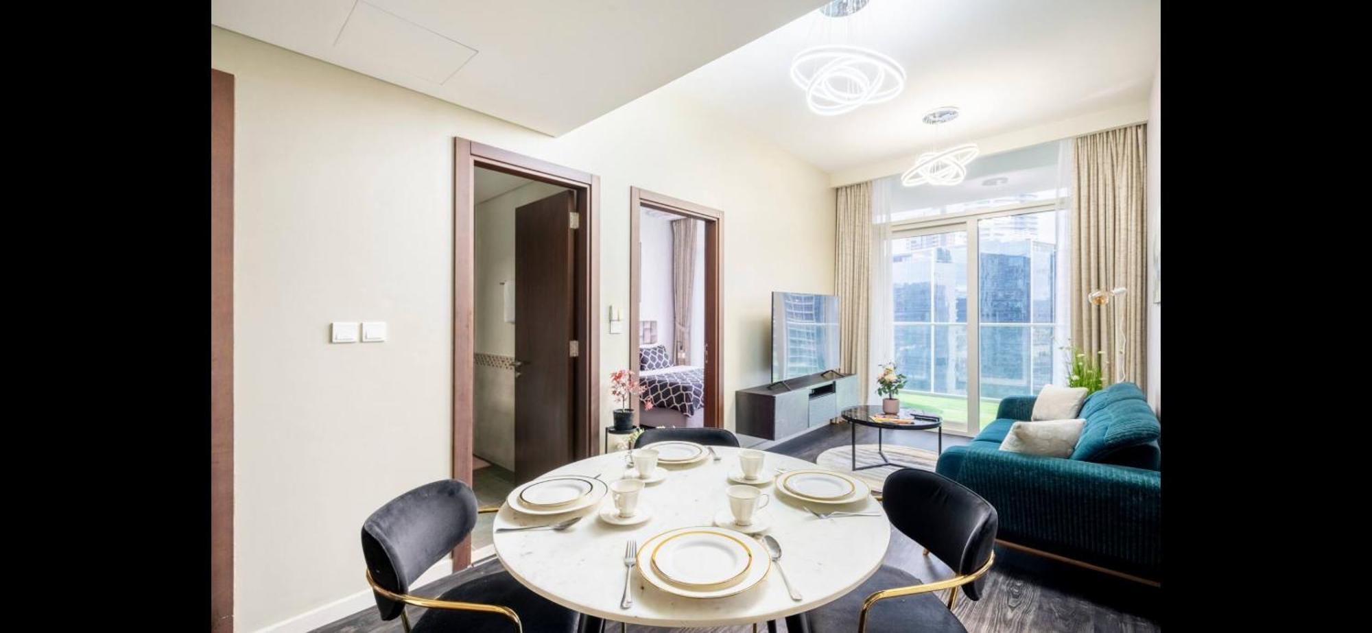 Luxury 2 Bedroom With Burj Khalifa View Dubai Esterno foto