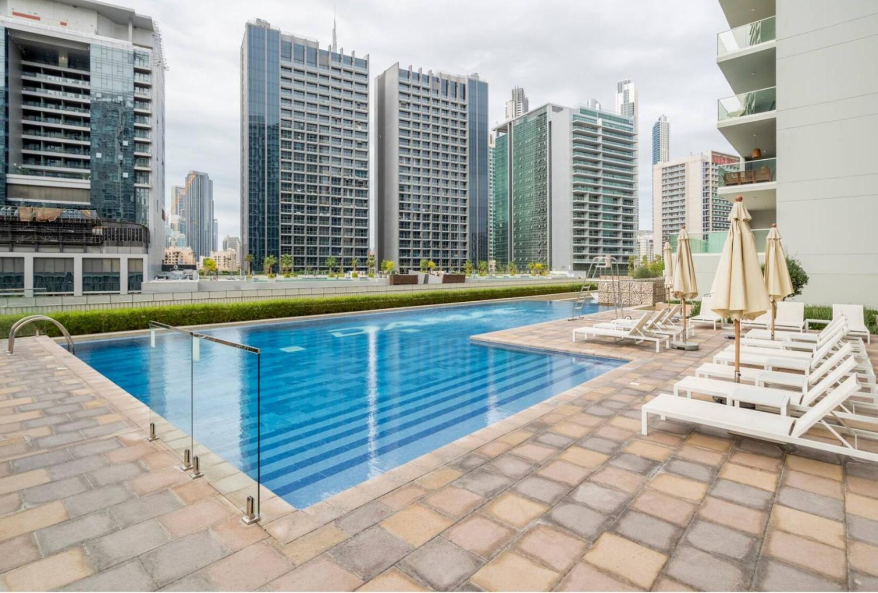 Luxury 2 Bedroom With Burj Khalifa View Dubai Esterno foto