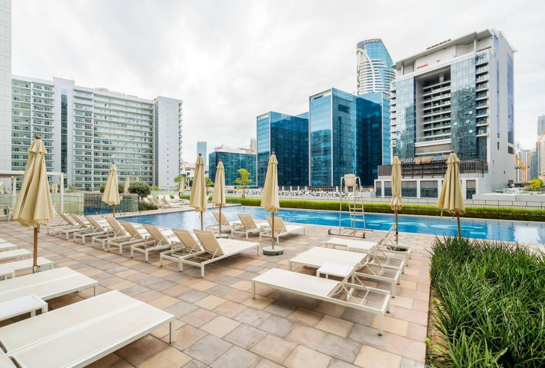Luxury 2 Bedroom With Burj Khalifa View Dubai Esterno foto