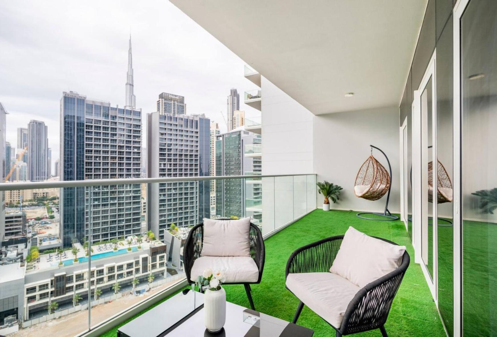 Luxury 2 Bedroom With Burj Khalifa View Dubai Esterno foto